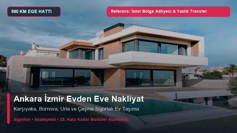 Ankara İzmir Nakliyat - İzmir Bölge Adliyesi & Ege Üniversitesi Tayinleri