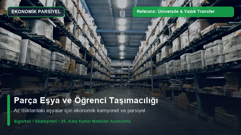 Parça Eşya Taşımacılığı