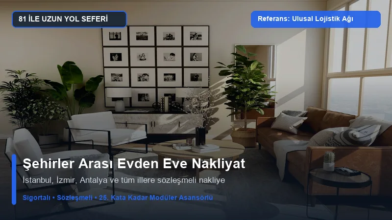 Şehirler Arası Evden Eve Nakliyat